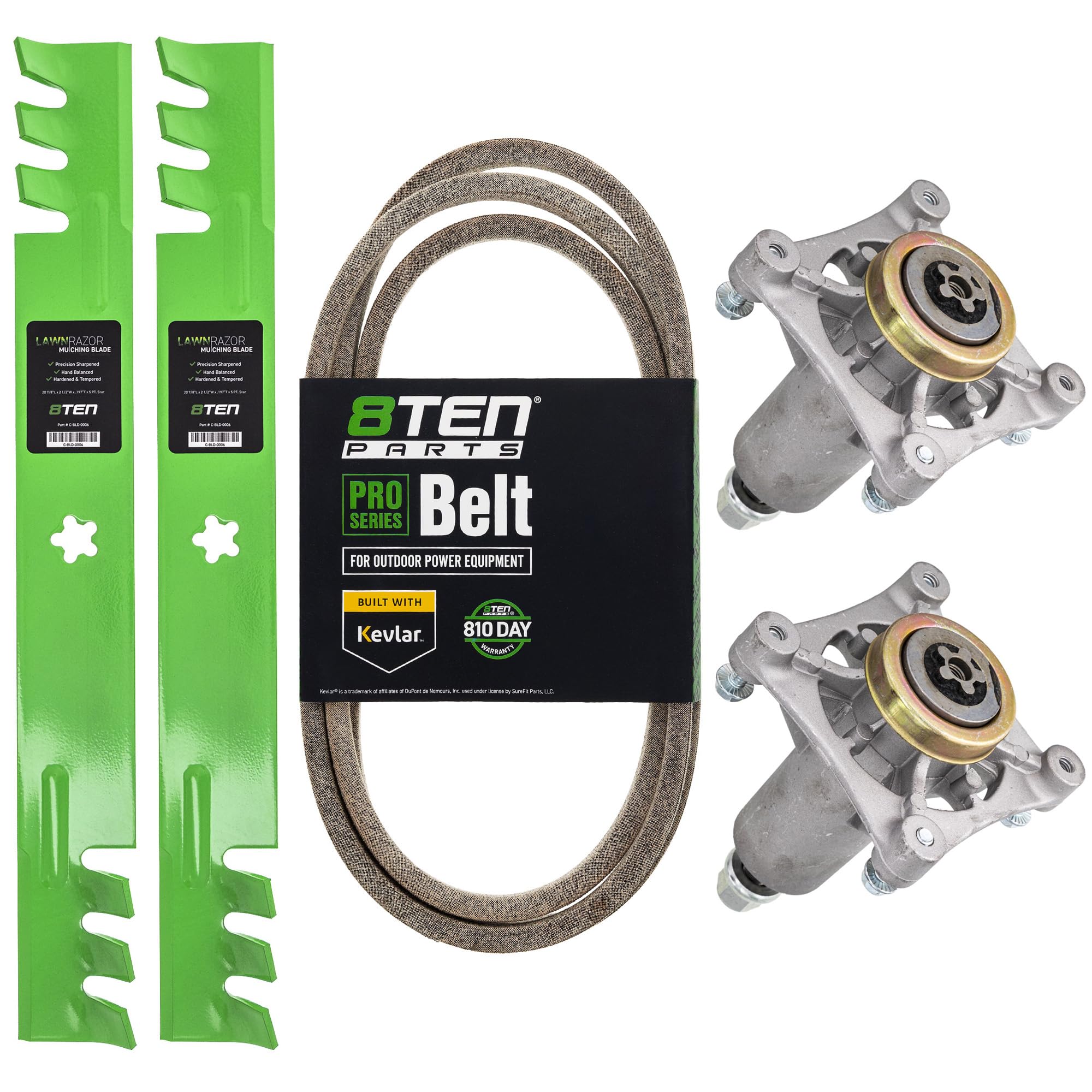 Amazon.com : 8TEN Deck Rebuild Kit for Husqvarna 42 inch YTH1842 Amazon.com : 8TEN Deck Rebuild Kit for Husqvarna 42 inch YTH1842